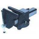 Etau acier avec enclume base pivotante 125 mm 