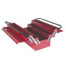 Caisse a outils rouge 5 tiroirs 
