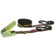 Sangle bagagere 25mm x 5 M force 250 Kg avec cliquet de tension et 2 crochets S