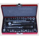 COFFRET RADIO 1/4" 33 PIECES 