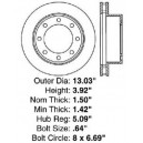 disque de frein av ford f250 f350 excursion 