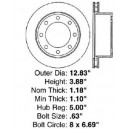 disque de frein ar ford f250 f350 excursion 