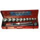 COFFRET CAMION 3/4" 15 PIECES
